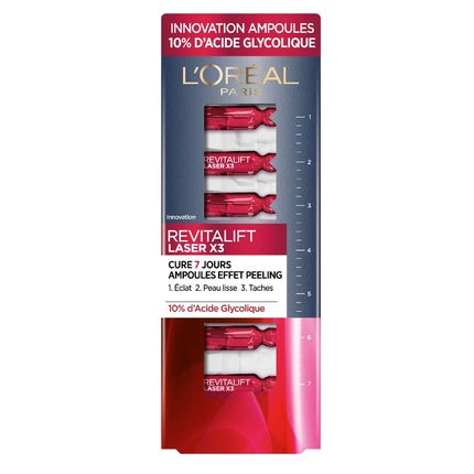 L'Oréal Revitalift Laser X3 Peeling Effect Ampoules, 7 zile