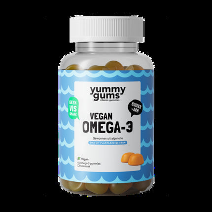 Gumă Omega-3, Yummygums, vegană, 75g