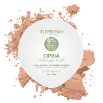 Pudra Deborah Milano Formula Pura, 1 Fair, bej