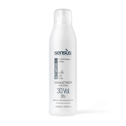 Cream activator 9%, Sensus Hi-Performance System, alb, 200ml