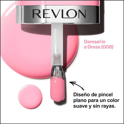 Lac unghii Revlon Ultra HD Snap Damsel in a Dress 008, roz, 8ml