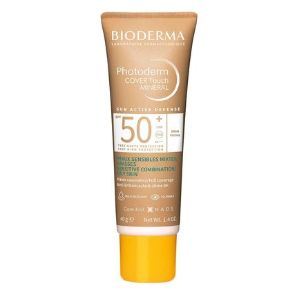 Cremă Protecție Solară, Bioderma Photoderm Cover Touch SPF50+, Maro, 40g