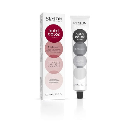 Vopsea de Par, Revlon Nutri Color, 500 Purple Red, 100ml