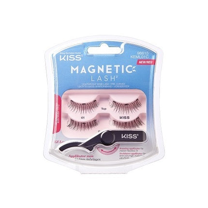 Rimel Kiss Magnetic Lash, 1 pereche, negru