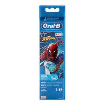 Set Capete Periuță Oral-B Kids, Spiderman, EB 104, 4 bucăți, design Marvel