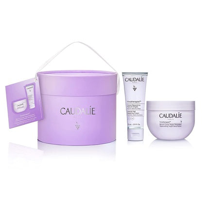 Set cremă de mâini și unt de corp, Caudalie, Vinotherapist