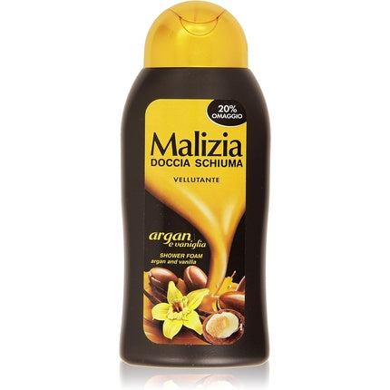 Spumă de duș, Malizia, Argan și Vanilie, 300ml