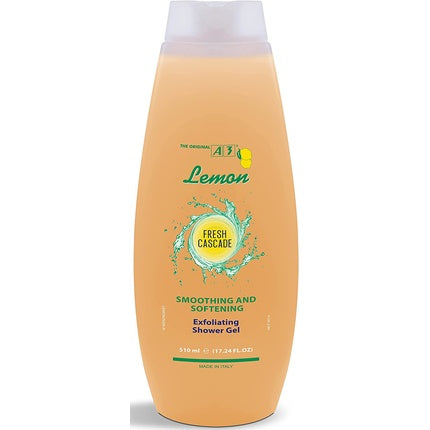 Gel de Duș A3 Lemon Exfoliant, Culoare Galbenă, 420ml