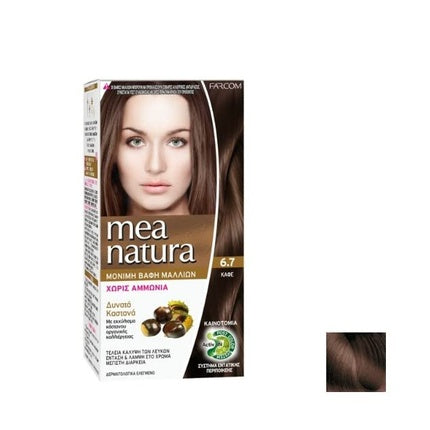 Vopsea Păr, Farcom, Mea Natura, 6.7 Cafea