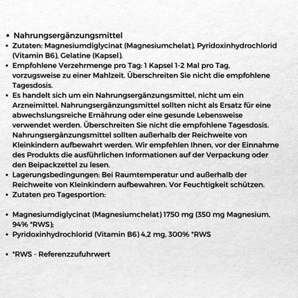 Supliment Mineral Magnesium Chelate cu Vitamina B6, Medica Herbs, 93g