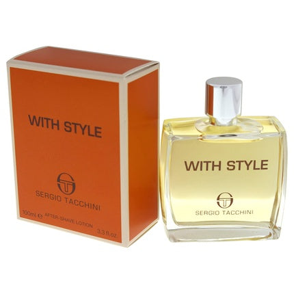 Loțiune Aftershave, Sergio Tacchini, With Style, 100ml, portocaliu