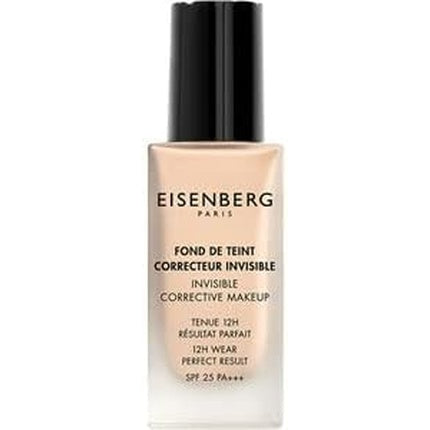 Fond de ten corector Eisenberg Invisible Natural Sand 30ml, culoare naturală, SPF 25