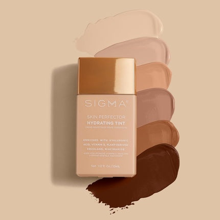Fond de ten, Sigma Beauty, Skin Perfector Hydrating, bej
