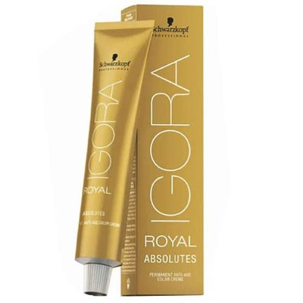 Cremă vopsea păr Schwarzkopf Professional Igora Royal Absolutes Anti-Age Color Creme 7-710 Medium Blonde Copper Cendré Natur