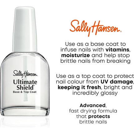 Lac Unghii Sally Hansen Ultimate Shield incolor 13.3ml