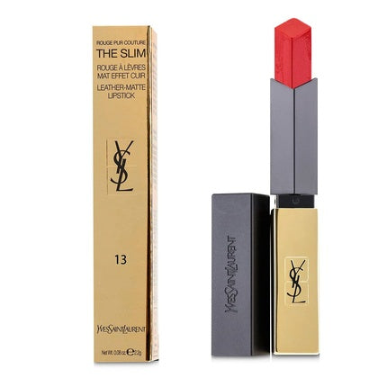 Ruj Mat Yves Saint Laurent Rouge Pur Couture The Slim, Culoare Roșu Clasic