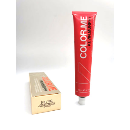 Culoare permanentă pentru păr, Kevin Murphy, Color.ME, 5.3 / 5G Light Brown Gold, 100ml