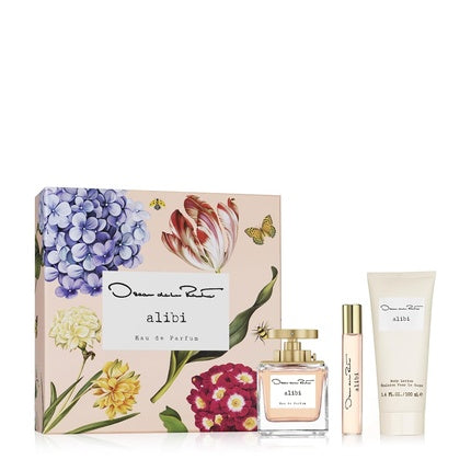 Set parfum Oscar de la Renta Alibi, 3 piese, pentru femei
