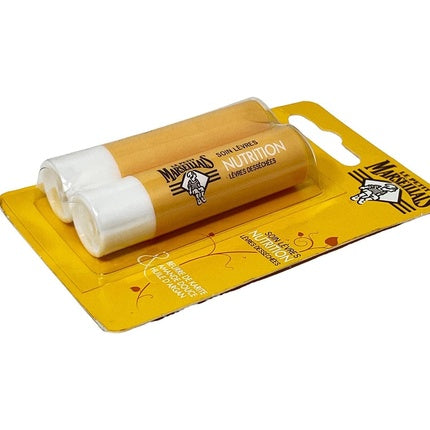 Balsam de buze Le Petit Marseillais cu unt de shea, migdale și ulei de argan - 4.9g, ambalaj dublu