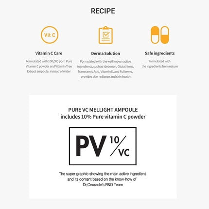 Serum Vitamina, Dr. Ceuracle, Pure VC, negru