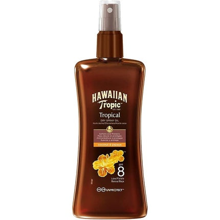 Spray protectie solara, Hawaiian Tropic, SPF8, 200ml