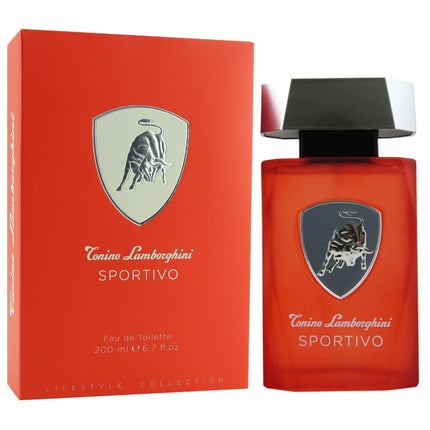 Aqua de toaletă Tonino Lamborghini Sportivo pentru bărbați, 200ml