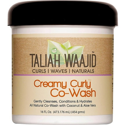 Cream Curly Co-Wash, Taliah Waajid, 474ml