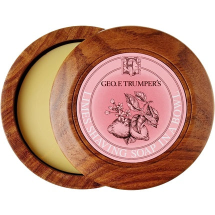Geo F. Trumper Cremă de ras în bol de lemn, Extract de lime, Normal, 80g
