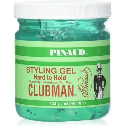 Gel de styling pentru păr, Clubman Pinaud, Hard To Hold, 16 oz