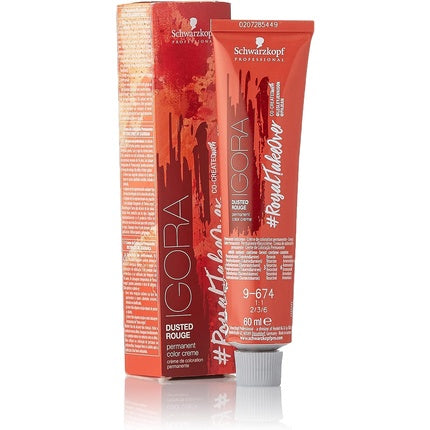 Cremă colorantă pentru păr, Schwarzkopf Igora, Extra Blond Deschis Ciocolatiu 60 ml