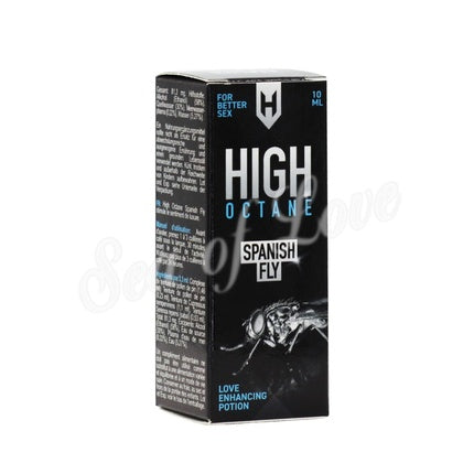 Aphrodisiac, High Octane, Spanish Fly 10ml, negru