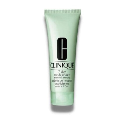 Scrub facial, Clinique, 7 Day, verde, 100ml