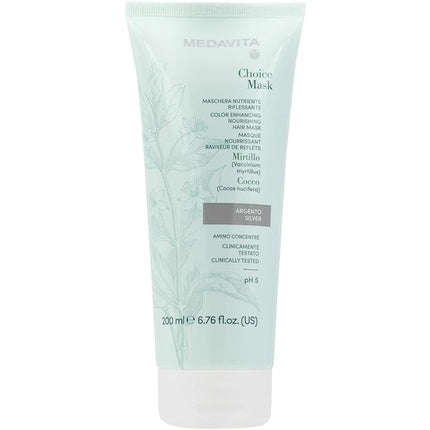 Masca de păr Medavita Choice Mask Silver, 200ml