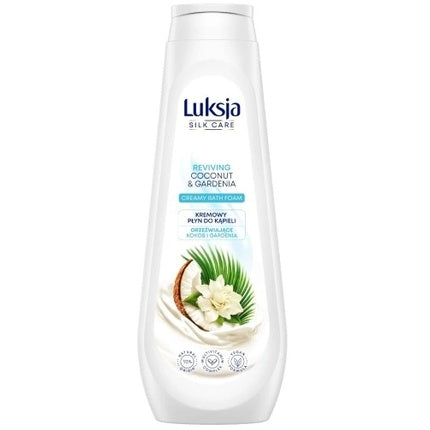 Loțiune de baie cremoasă Luksja Coconut & Gardenia, 900 ml
