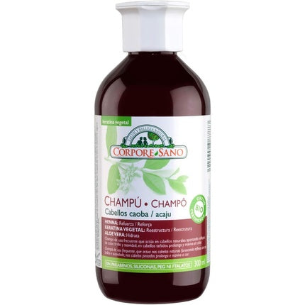 Șampon, Corpore Sano, Henna și lemn de santal, 300ml