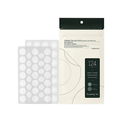 Pyunkang Yul Calming Clear Spot Patch - Intensive Care + Slim Care, 124 bucăți
