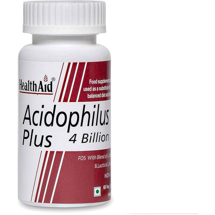 Irigator bucal, HealthAid Acidophilus Plus, 60 capsule