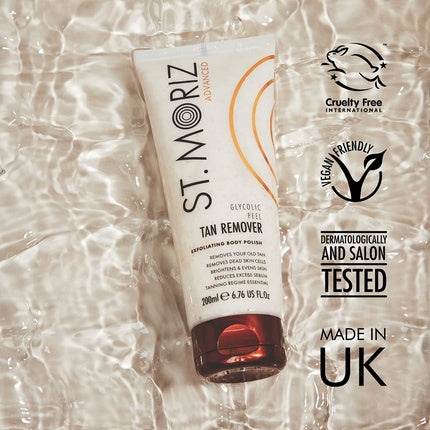 Exfoliant autobronzant St. Moriz Advanced, Glycol Peel, 222g