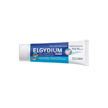 Pastă de dinți gel Elgydium Junior Bubble, 1000ppm fluor, 50ml