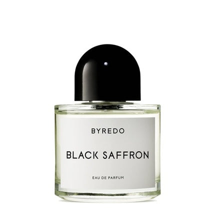 Parfum Byredo Black Saffron EDP, sticlă transparentă, dop negru