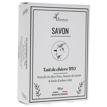 Savon Antimakeup cu Lapte de Capră Organic, 100g