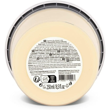 Cremă de corp, Organic Shop, Almond Milk & Banana, alb