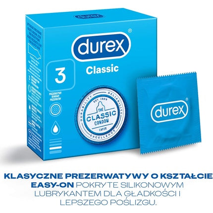 Prezervative Durex Classic, standard, 10 buc