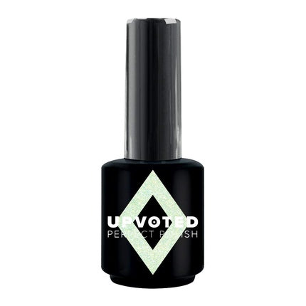 Gel Polish NailPerfect #191 Fairy Dust, Culoare argintiu-verzui, 15ml