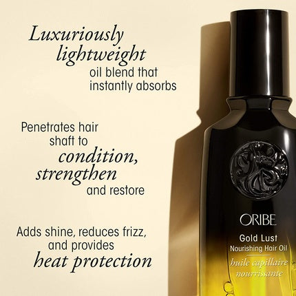 Ulei de păr, Oribe, Gold Lust, 50g, travel size