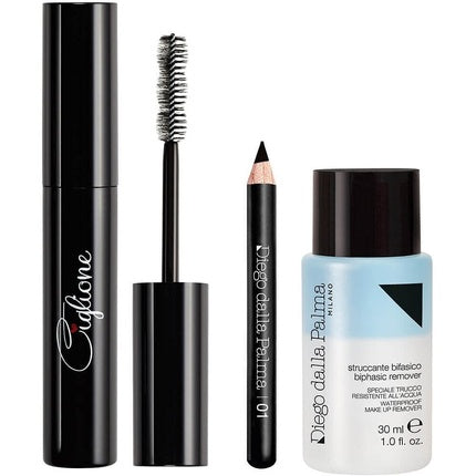 Mascara Diego Dalla Palma, Kit, Maxi Volum, Negru