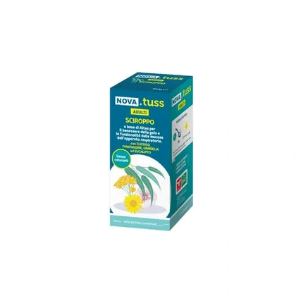 Nova Argentia Nova Tuss Adults Sirop, 125 ml, cu propolis, miere și mentol