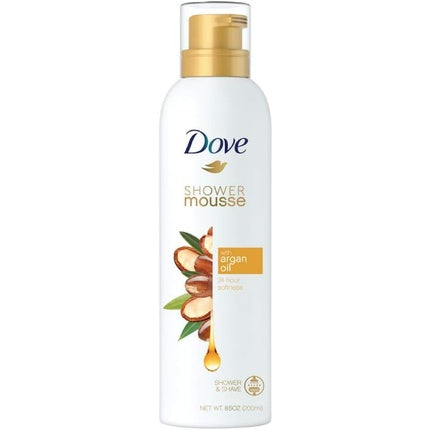 Spumă de duș, Dove, cu ulei de argan, 200ml