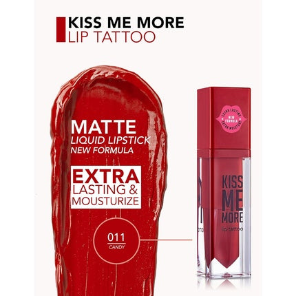 Batom de buze, Flormar, Kiss Me More Intensive Pigmented Nourishing, Roșu