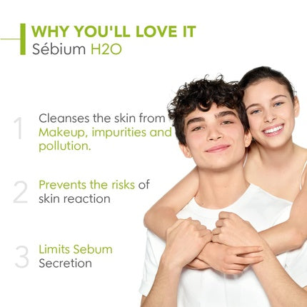 Solutie micelara purifianta Bioderma Sebium H2O, 250ml